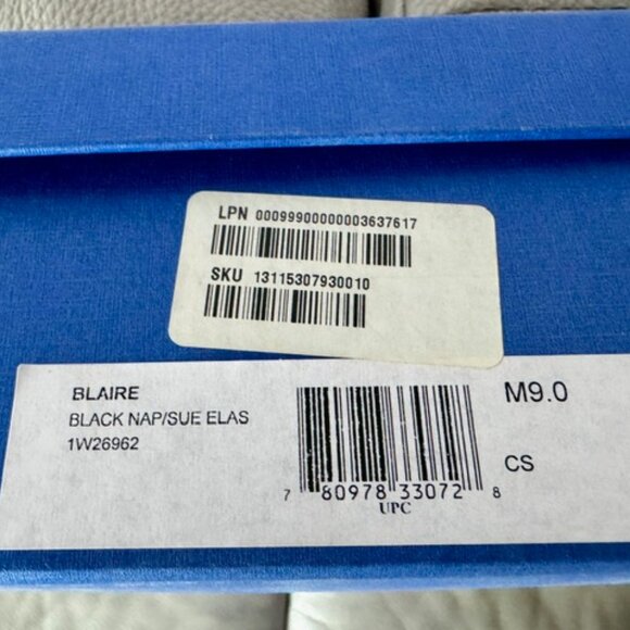 Stuart Weitzman Blaire over the knee black leather Wedge boots size 9 - Picture 8 of 16